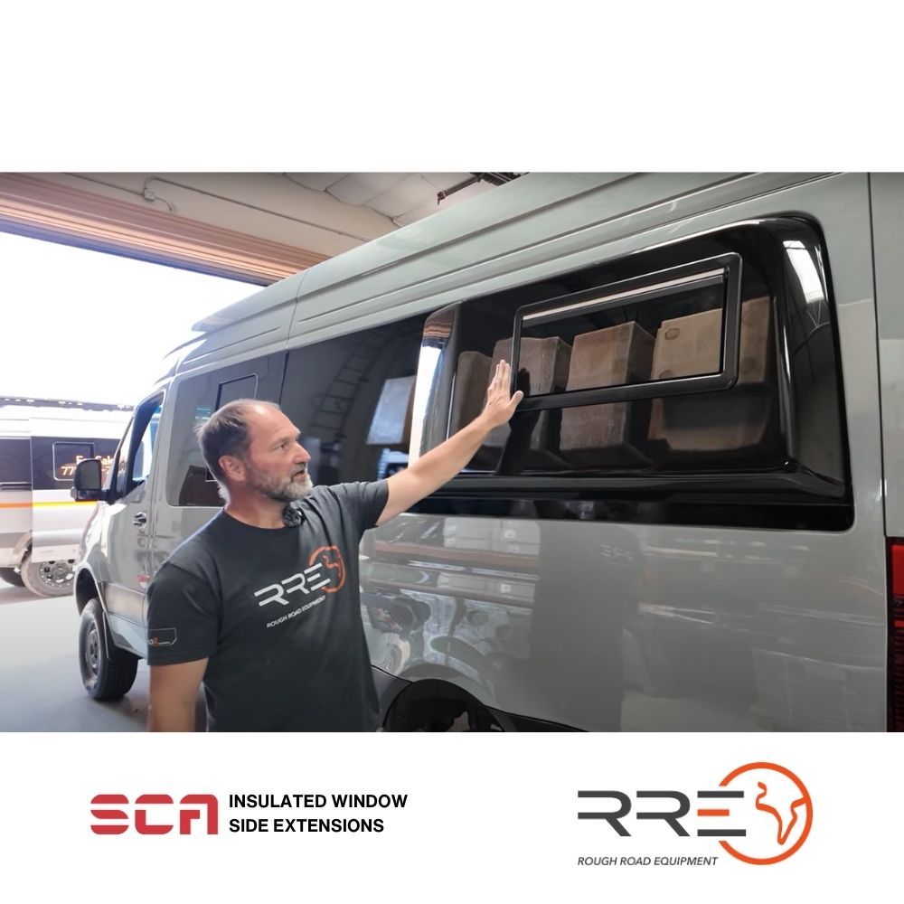 (Set) Sprinter Insulated Side Sleeper Pod Extensions (207637)