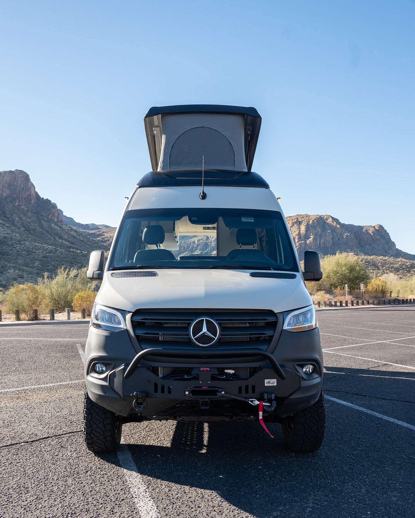 sprinter roof top tent Mercedes Sprinter Pop-Top (SCA 252)